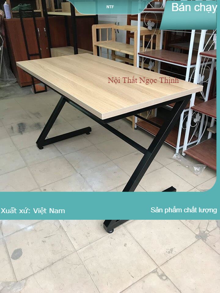 Baàn chữ Z, Bàn pc chữ Z BCZ120x60 Nội Thất Ngọc Thịnh kích thước 120x60x75