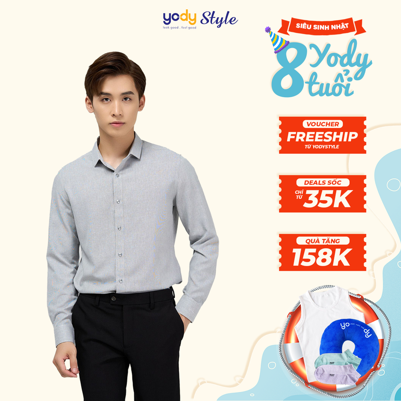 Mẫu áo sơ mi nam caro hot trend 2023 đẹp không rời mắt