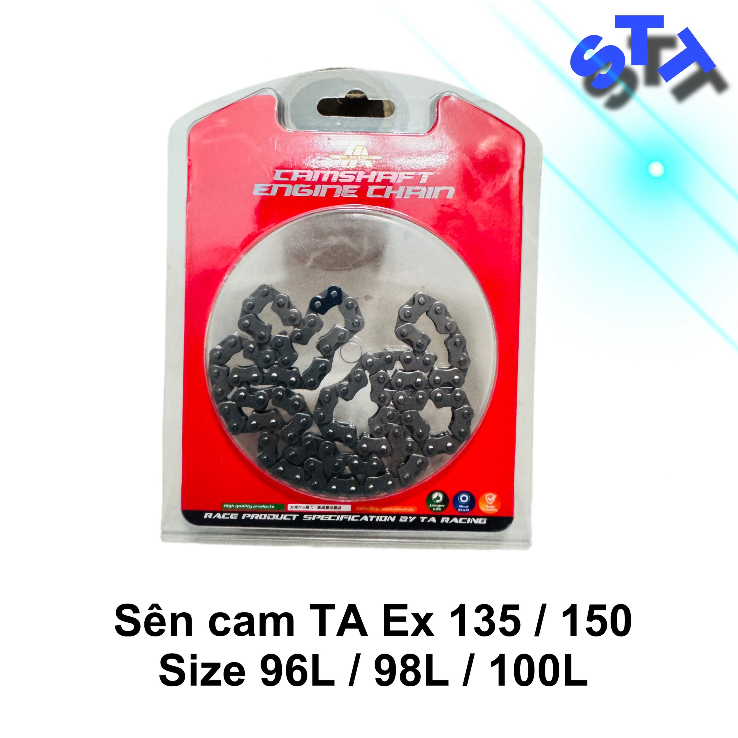 Sên cam TA EXCITER 135 / EXCITER 150 ( Size 96L / 98L / 100L )