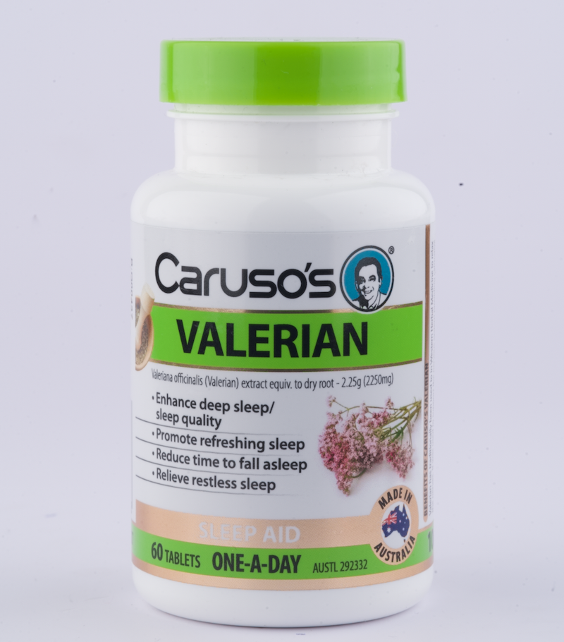 CA0000009 - Viên Caruso's Valerian ÚC hộp 60 viên hỗ trợ giấc ngủ, tăng  cường giấc ngủ sâu, giảm mất ngủ | Lazada.vn