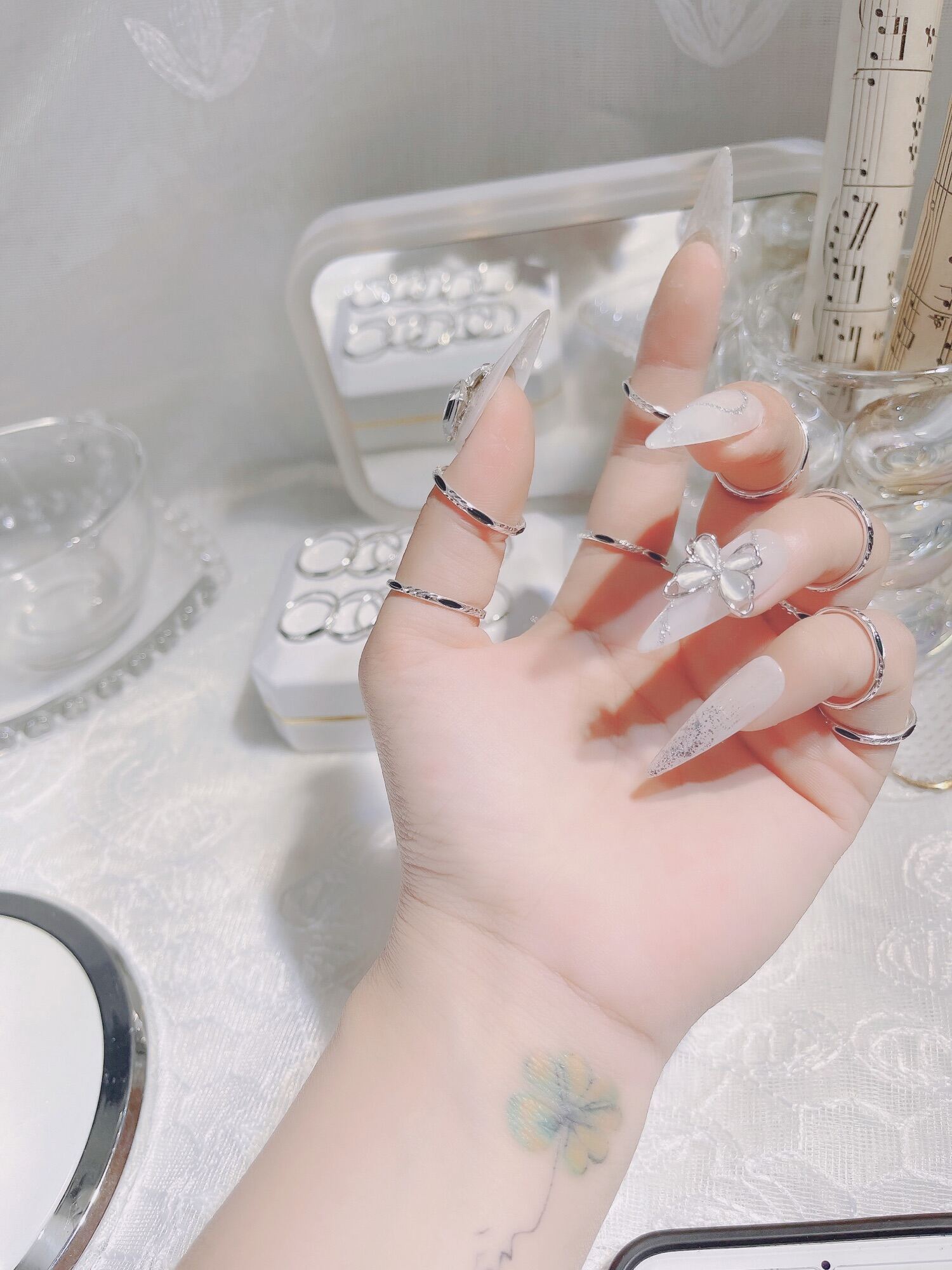 Nhẫn nữ THJ Bạc ta may mắn - THJ SILVER