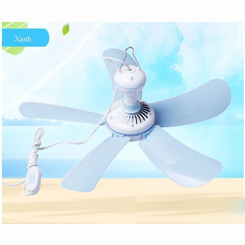 QUẠT TRẦN MINI  5 CÁNH 45CM (GIAO MÀU NGẪU NHIÊN)