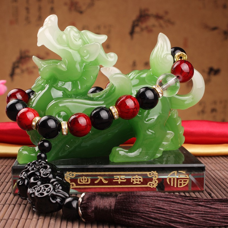 Tỳ Hưu Phong Thủy Để Bàn ( Kèm Vòng Ngọc)