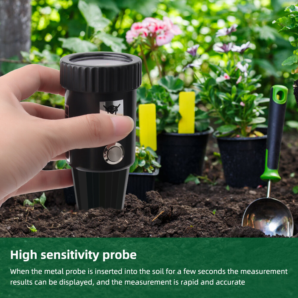 Multi-Purpose Soil Moisture / Ph / Acidity / Temperature Meter