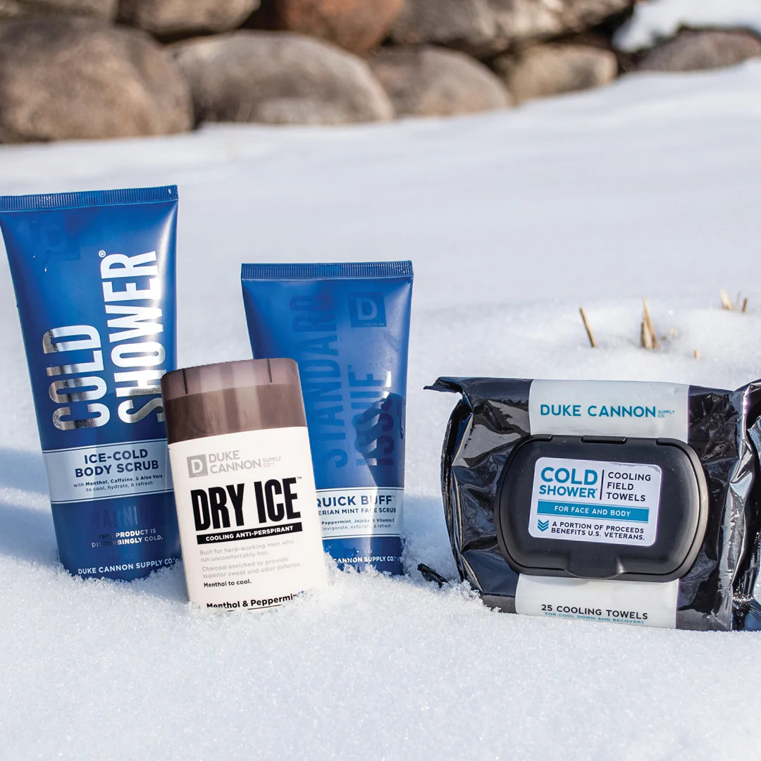 Sữa tắm Duke Cannon Cold Shower Ice-Cold Body Scrub
