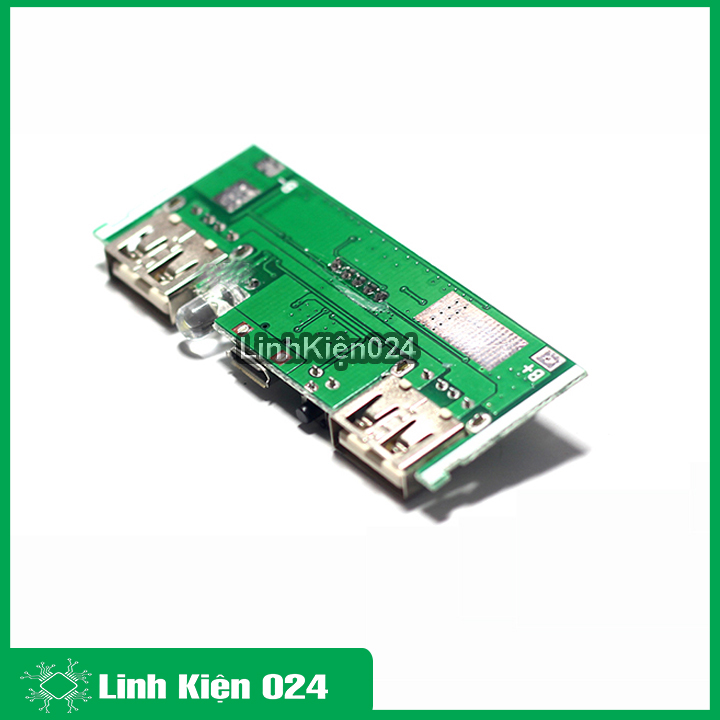 (XẢ HÀNG) Module sạc pin dự phòng 18650 V3 2A hiển thị led 7 thanh