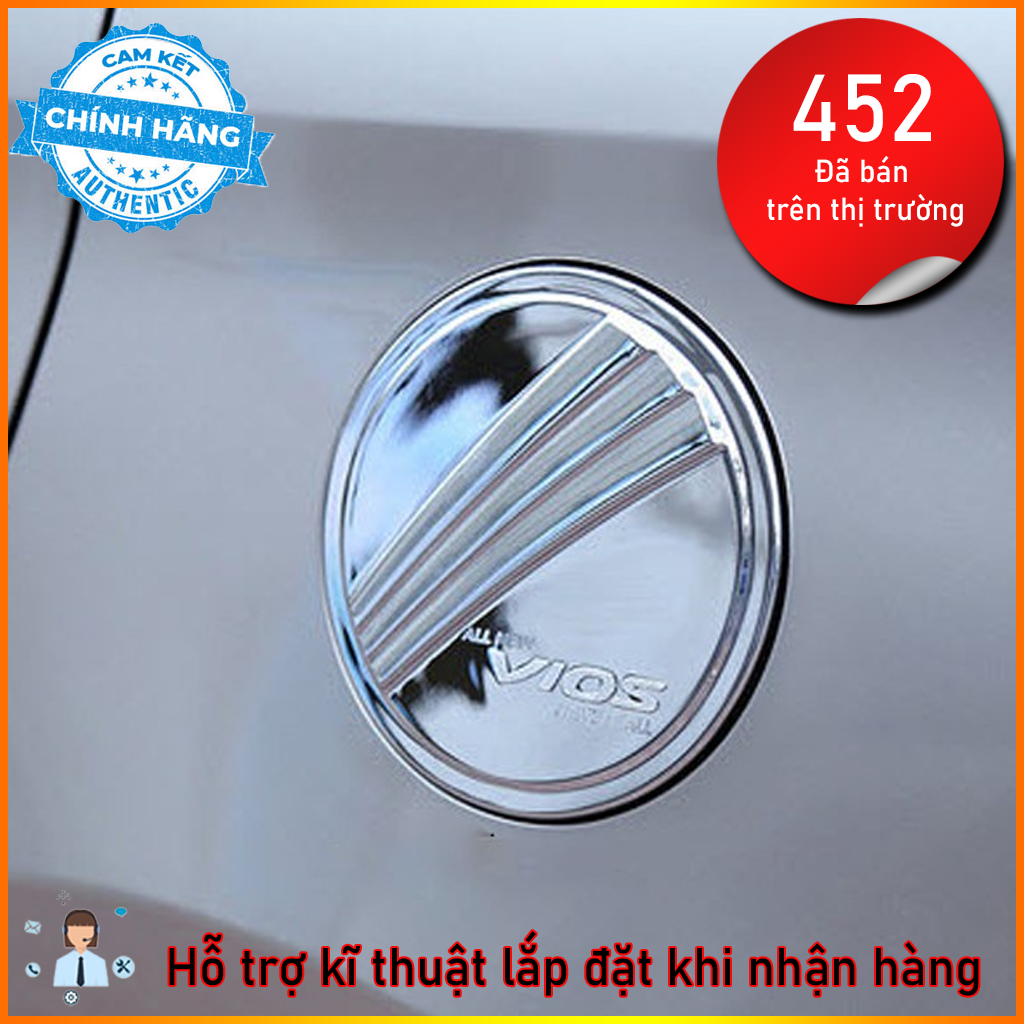 ỐP NẮP BÌNH XĂNG VIOS 2014-2018