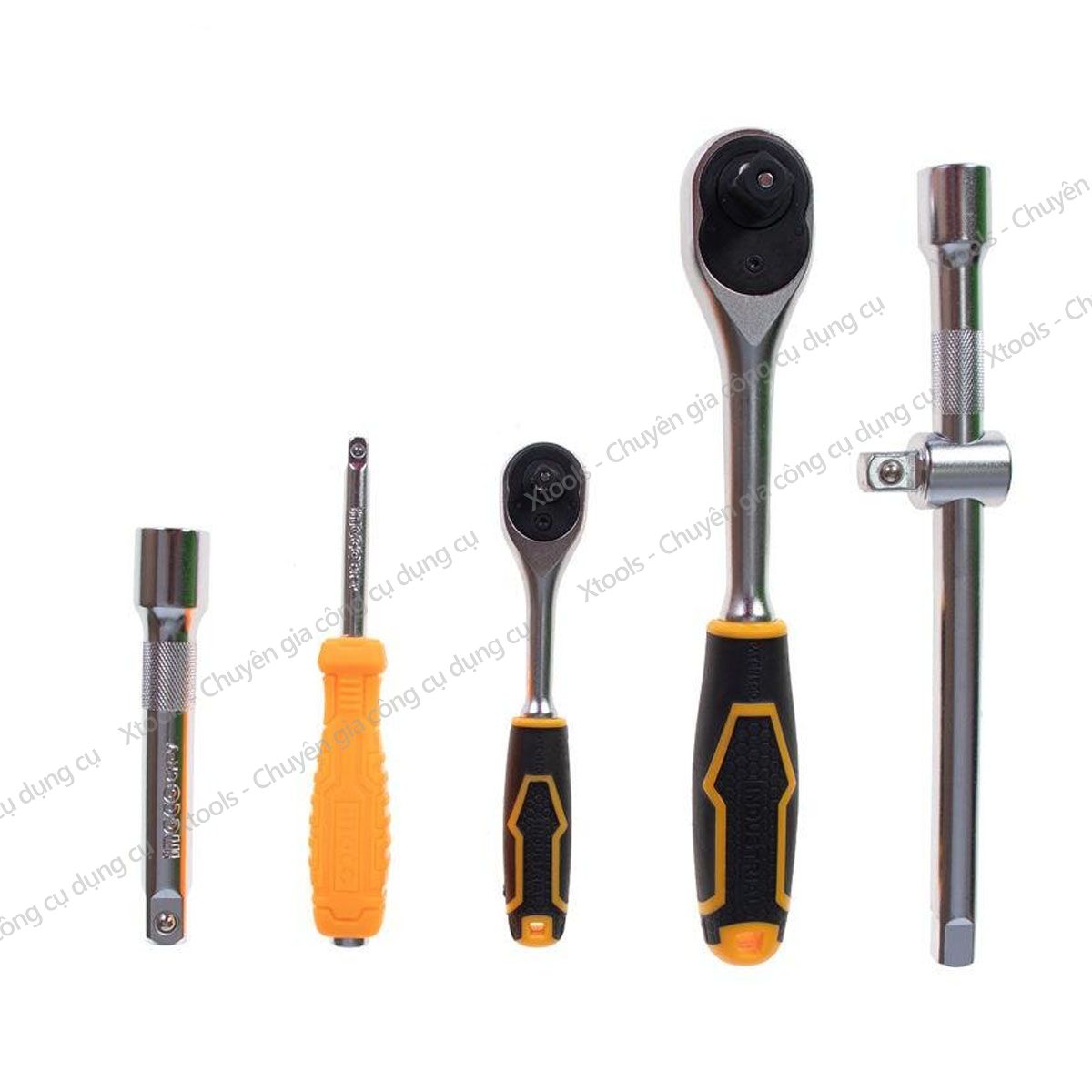 Bộ đồ nghề đa năng 94 chi tiết INGCO HKTS42941 chất liệu thép cao cấp chắc chắn. Đầu tuýp chịu nhiệt, chịu lực tác động