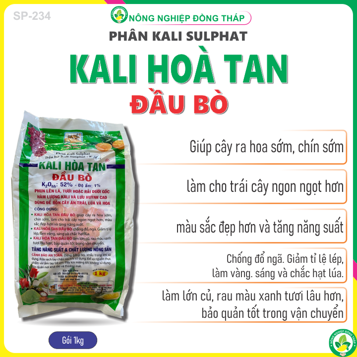 Soluble Potassium Fertilizer (1kg Pack)