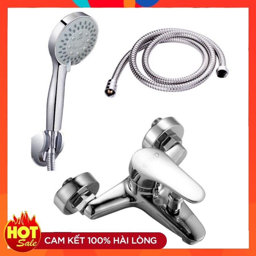 Bộ sen tắm nóng lạnh SNL 901 kết hợp bát sen 5 chế độ nước
