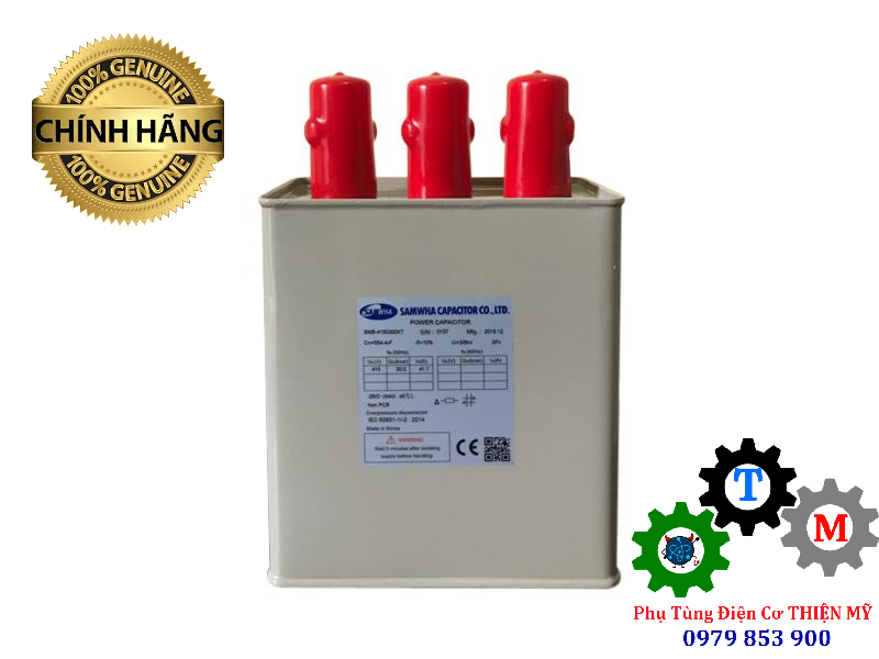 [CHÍNH HÃNG] Tụ bù samwha - 3 pha 415v-50hz -30Kvar