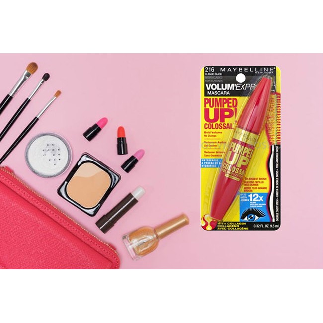 [HCM]Mascara Maybelline Volum Express Pumped Up 12x (9.5ml)