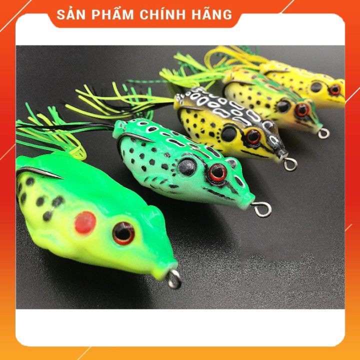 Mồi nhái giả mồi giả câu cá lóc cá quả