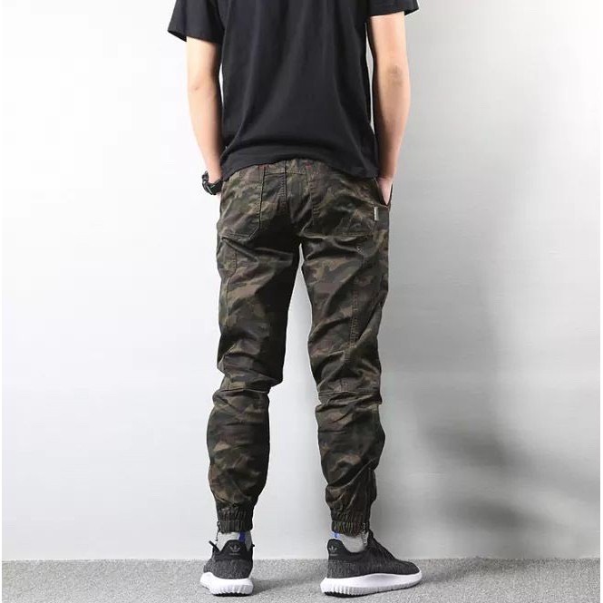 [Hoàn Tiền 15%] Quần Jogger Lính Rằn Ri Mẫu Mới Cực Chất