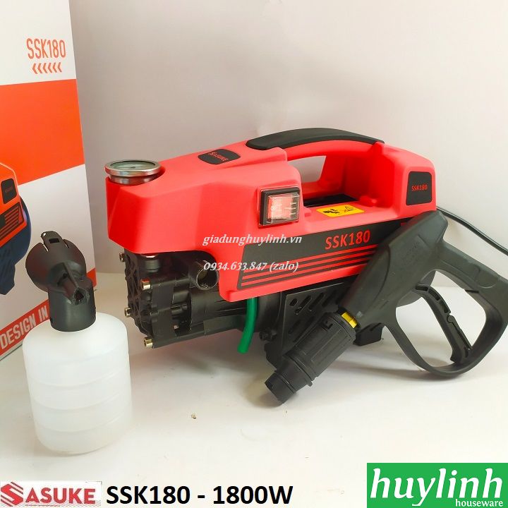 [HCM]Máy xịt rửa xe Sasuke SSK180 - 1800W
