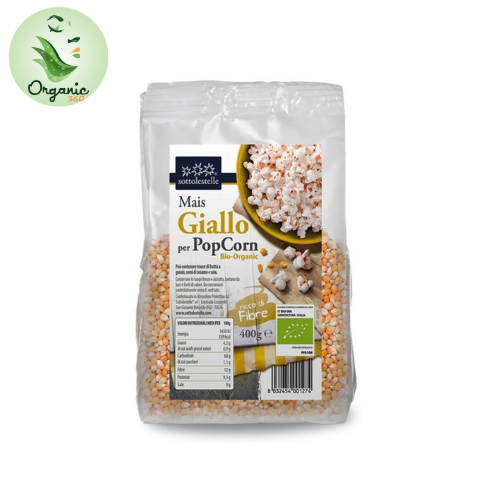Hạt bỏng ngô vàng hữu cơ Sotto 400g