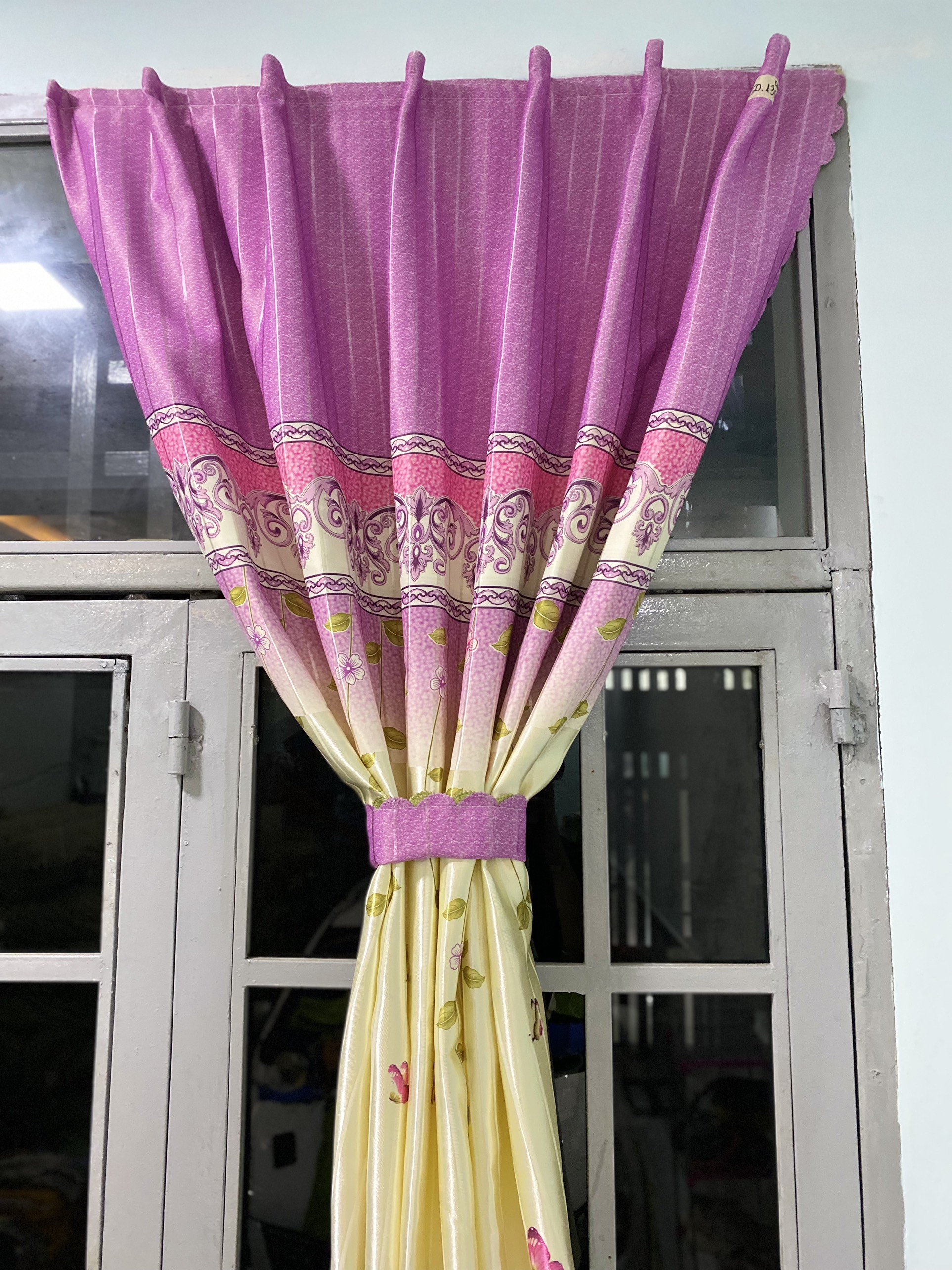 Rèm dán cửa, dán tường màn rèm cửa dán, rèm màn che