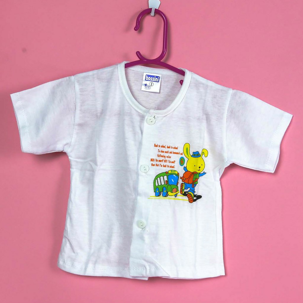 Combo 10 Áo Nút Cài Giữa Sơ Sinh Cotton