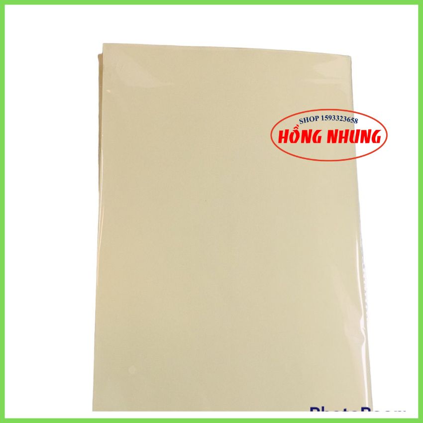[ Decal Mặt Nhám] Xấp 100 Tờ Decal A4 Mặt Nhám , Siêu Dính, Mặt Giấy Mịn.