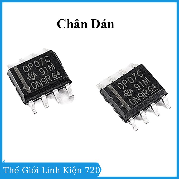 IC chức năng OPAMP OP07 DIP8/SOP8