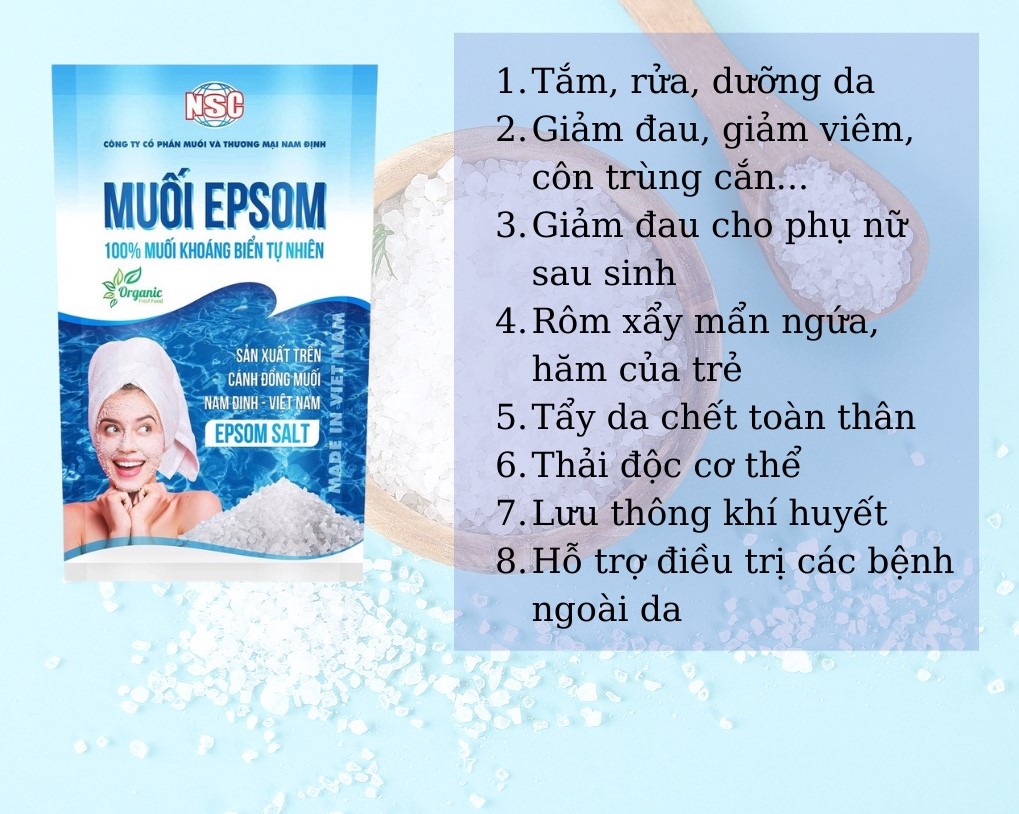 Muối Epsom 200g