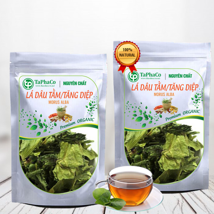 Lá dâu tằm khô 1kg - tấn phát