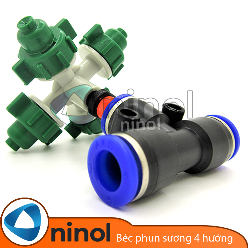 Đầu phun 4 hướng béc phun sương