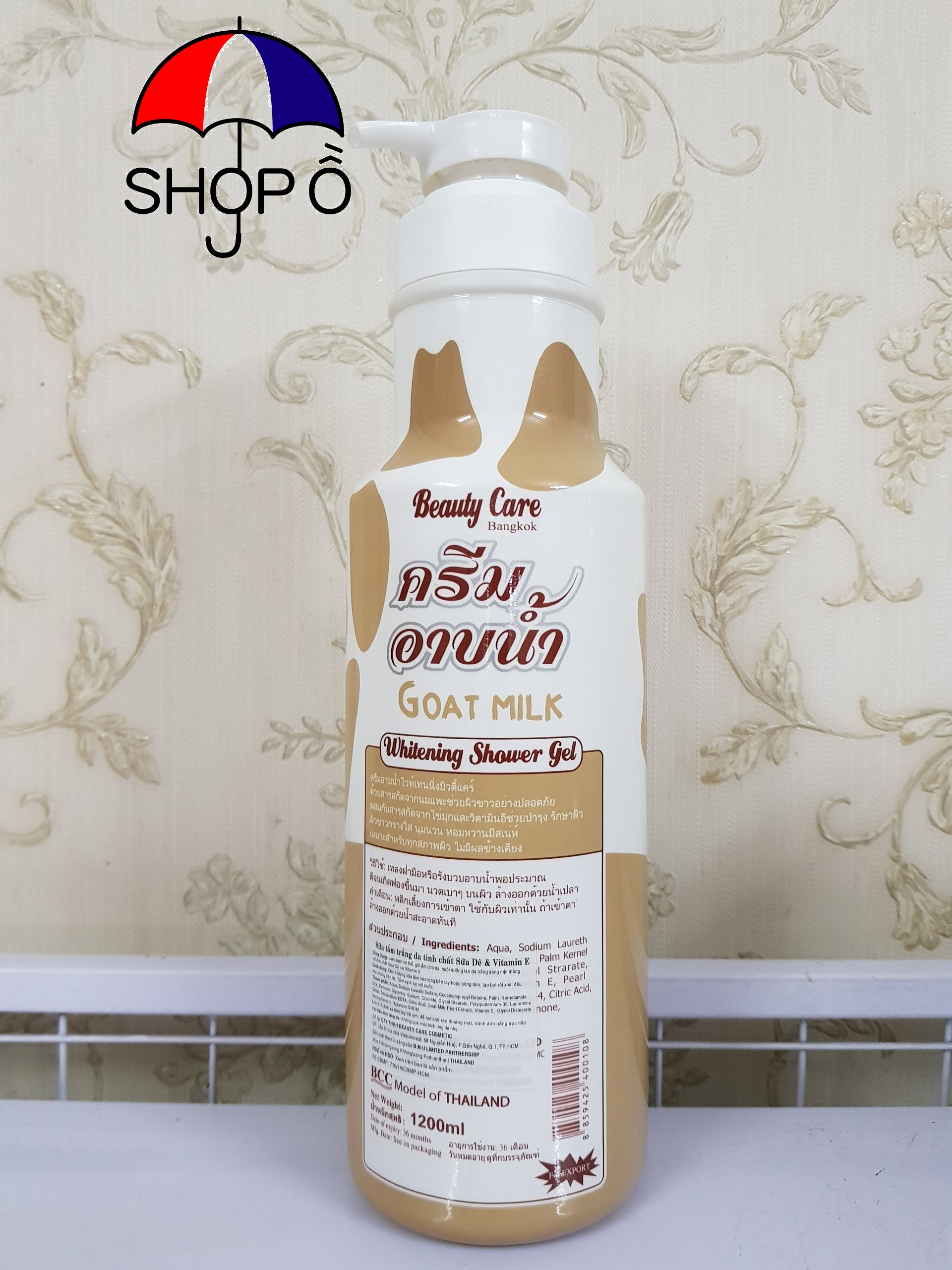 [HCM]Sữa tắm dê Goat Milk 1200ml Thái Lan