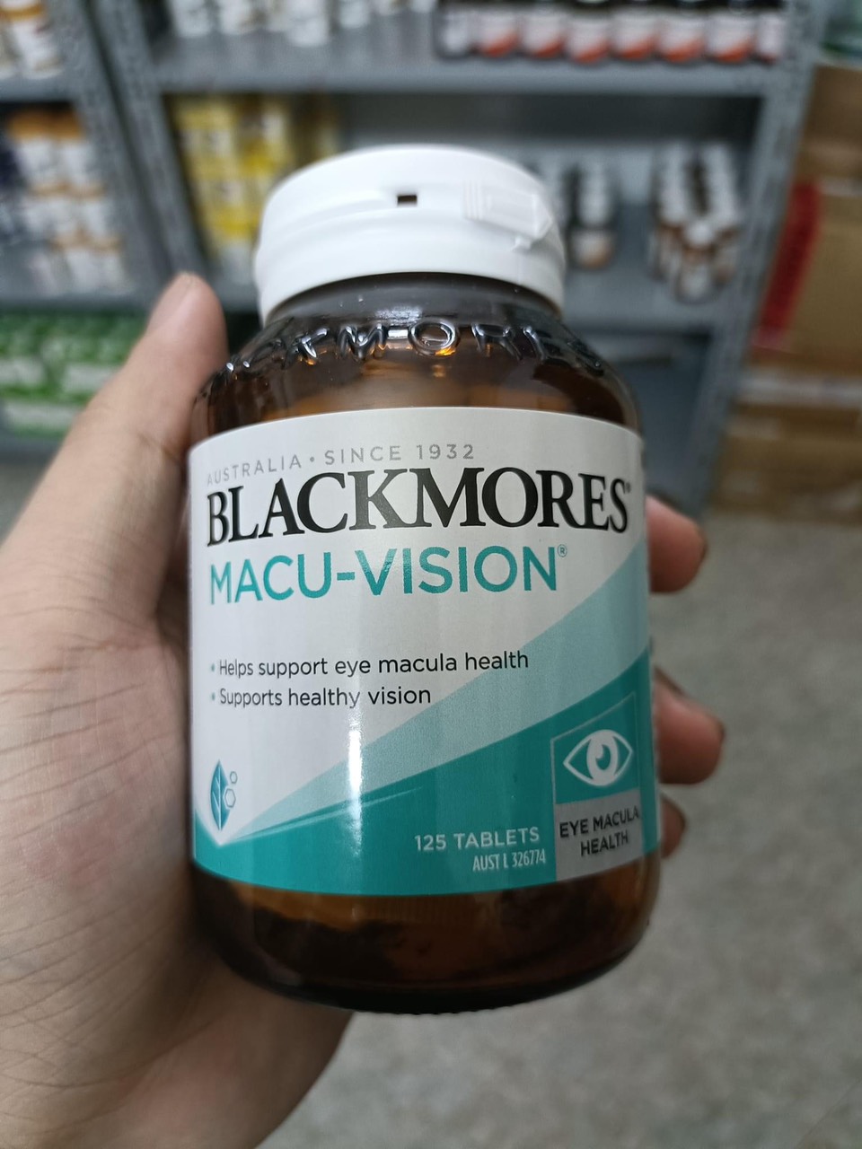 Viên Uống Bổ Mắt Blackmores Macu-Vision (MẪU MỚI)