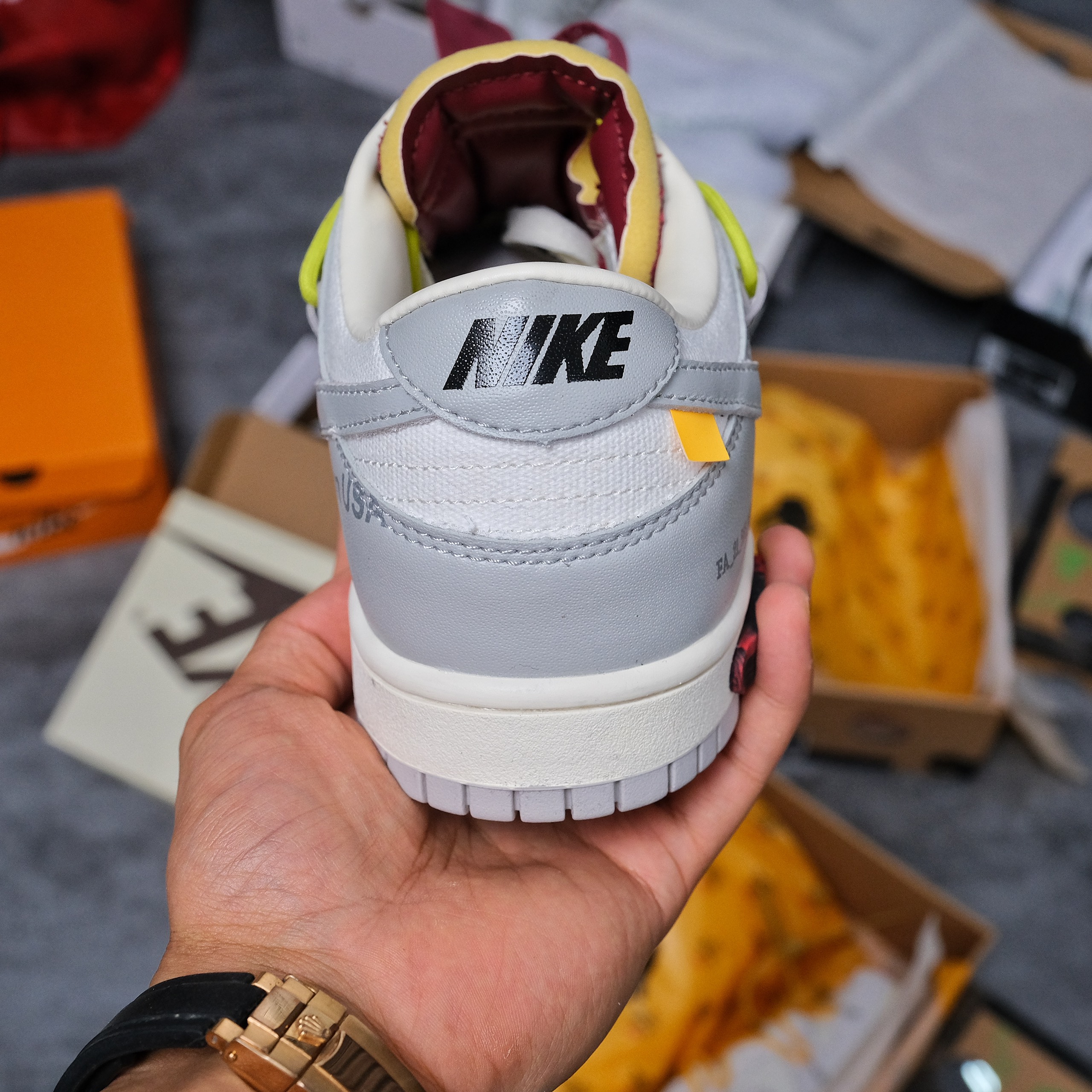 [GeekSneaker] Giày Dunk Low OW Lot 08