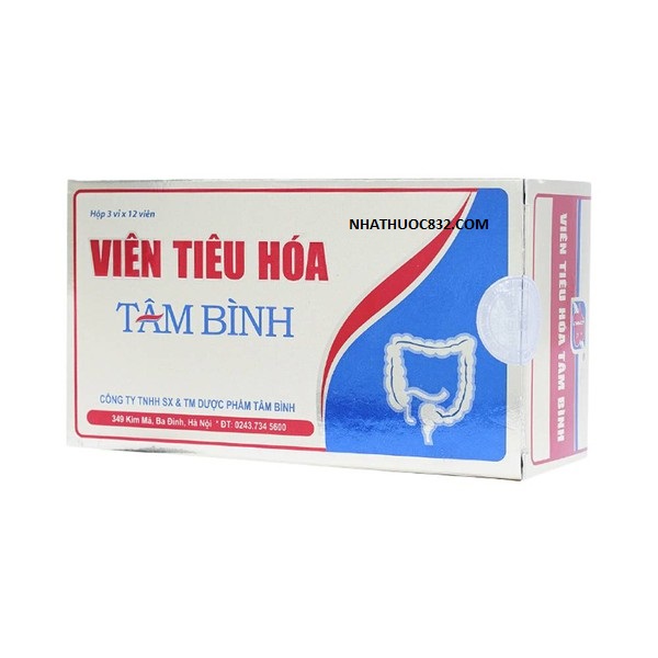Viên Tiêu Hoá Tâm Bình - Giúp bổ tỳ vị, kich thich tiêu hoá