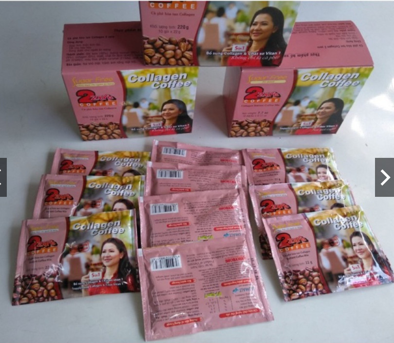 Cà phê sữa hòa tan 2 zezo (5in1)( BAO BÌ MỚI)