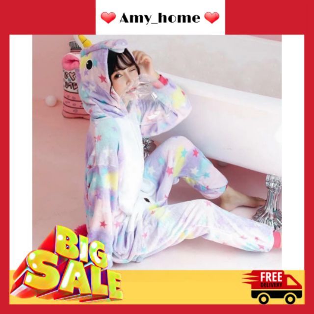 Bộ Đồ Thú Unicorn Star (Kỳ Lân Ngôi Sao)