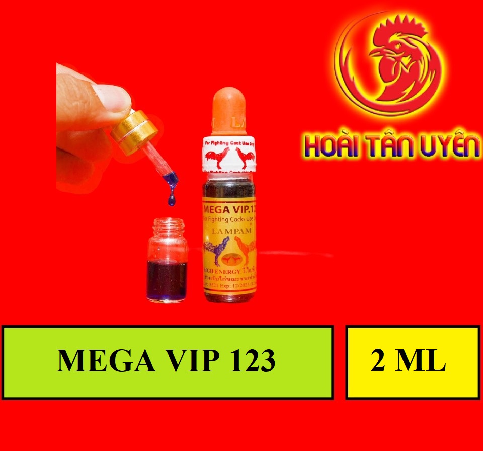 VIP123 dành cho gà đá lấu CHIẾC LẼ 2ML