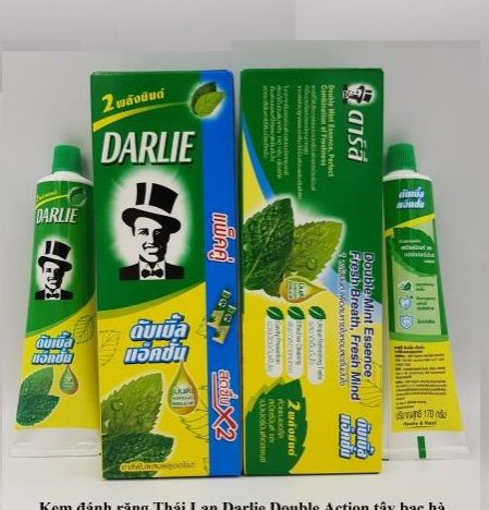 Combo 2 Kem Đánh Răng Darlie Double Action (150g/1 cây)