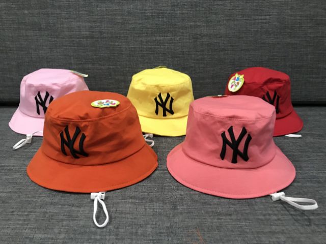 Nón Bucket Em Bé _ Ny Nhiều Màu
