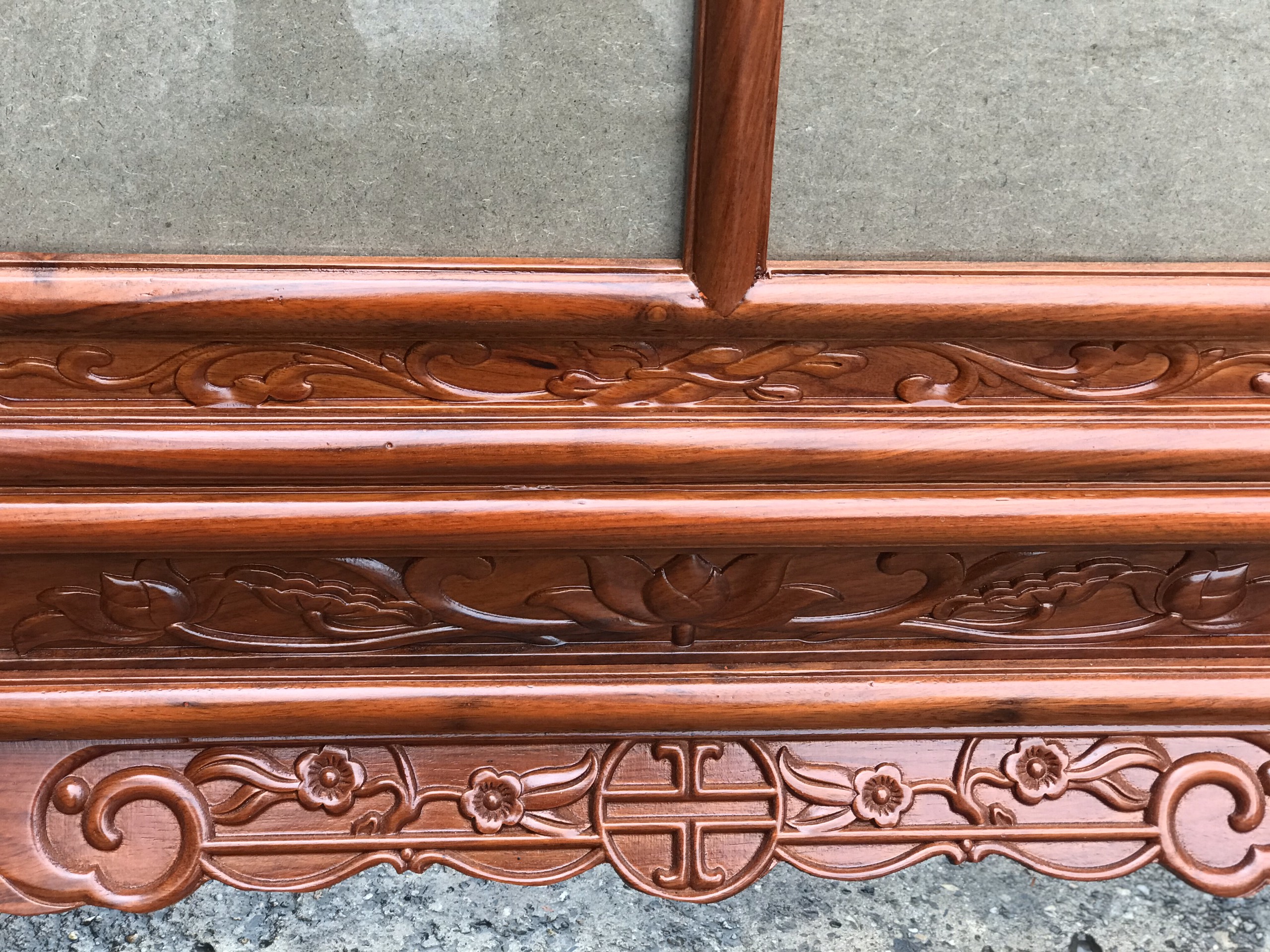 KHUNG ẢNH ĐÔI KÉP DƠI-KHUNG ẢNH THỜ ĐÔI (GỖ HƯƠNG CAO CẤP)