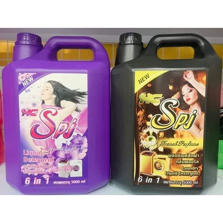 Nước giặt SPJ Thái Lan 5000ml (Màu Đen)