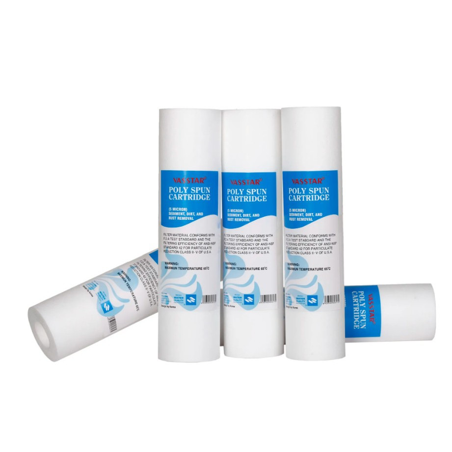 [HCM]Bộ 5 sản phẩm VASSTAR lõi lọc thô PP10-2