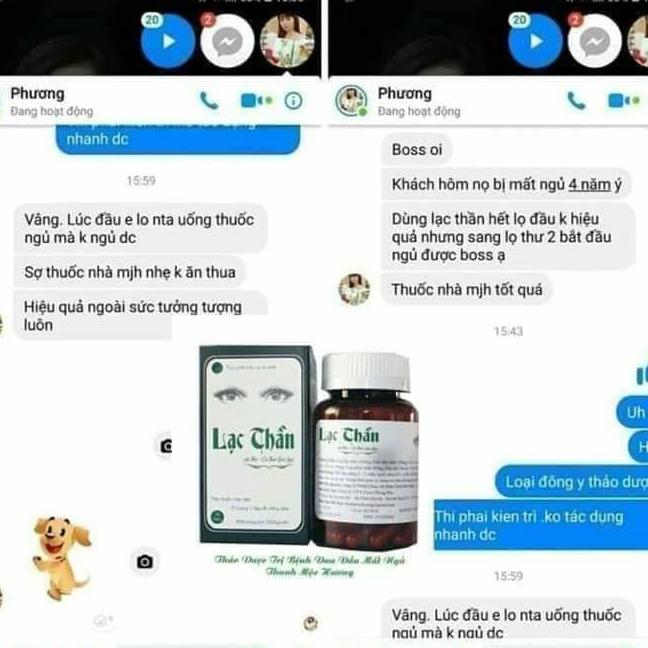 Thảo Dược Xoa Tan Đau Đầu Mất Ngủ Lạc Thần