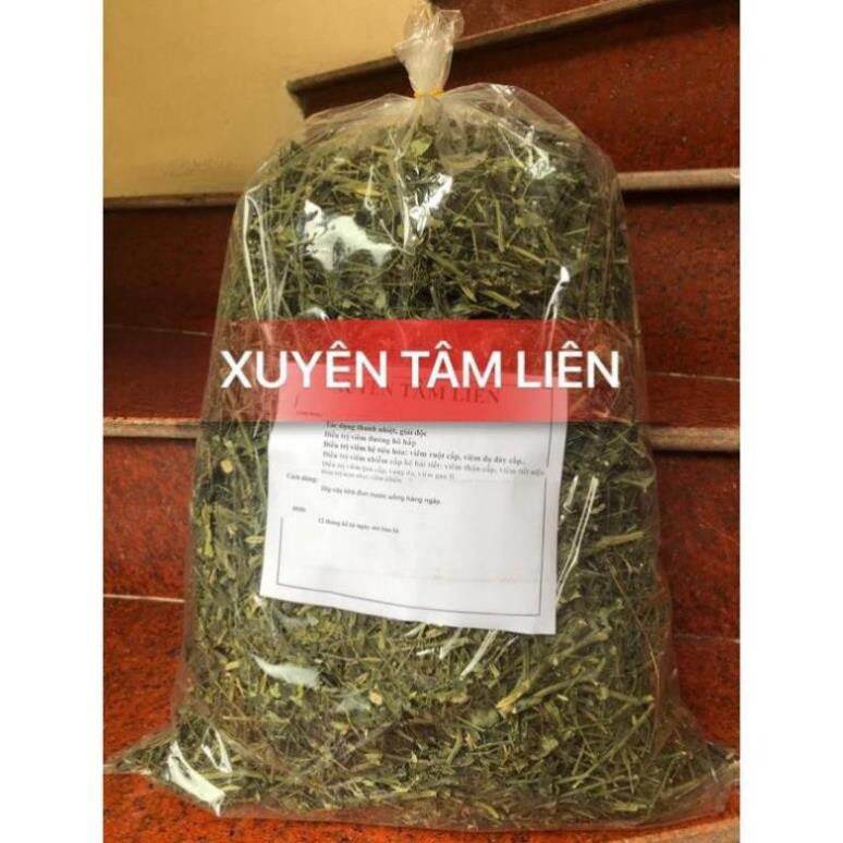 500 gr trà xuyên tâm liên khô chống phòng chống các bệnh về hô hấp rất tốt trong mùa covid.