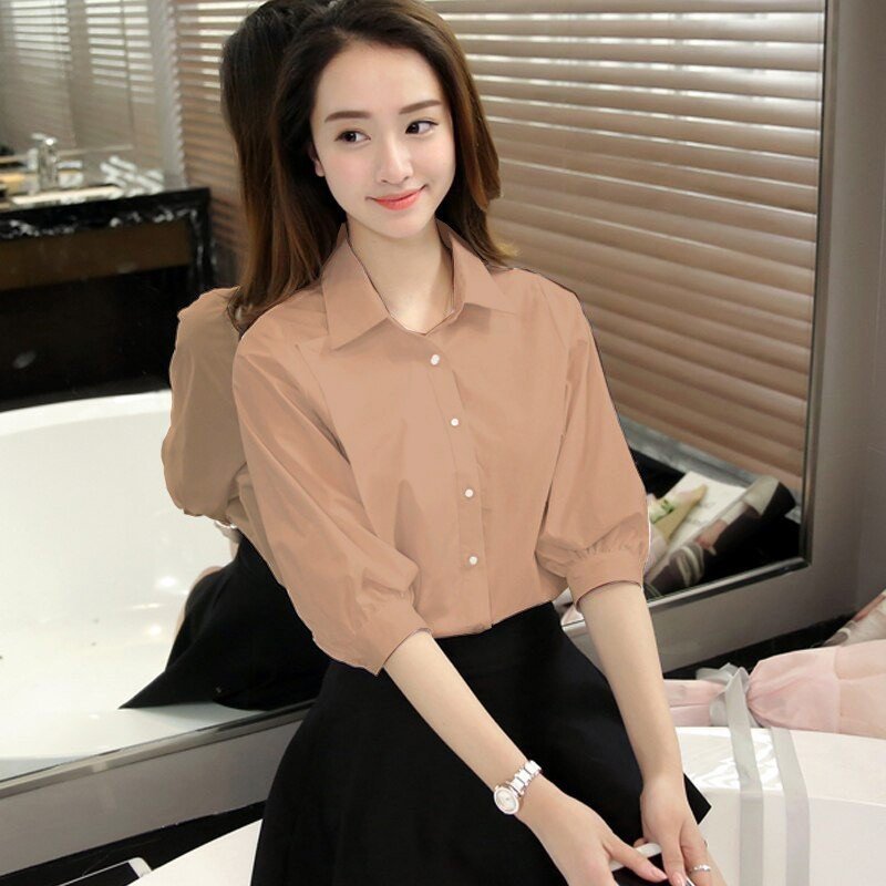 ÁO SƠ MI TAY LỠ PHỒNG CÁCH ĐIỆU
