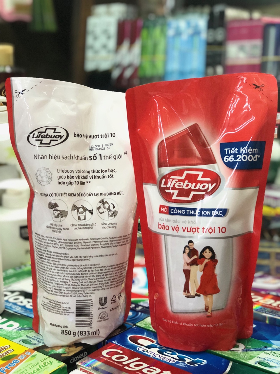 Sữa Tắm Lifebuoy túi 800g