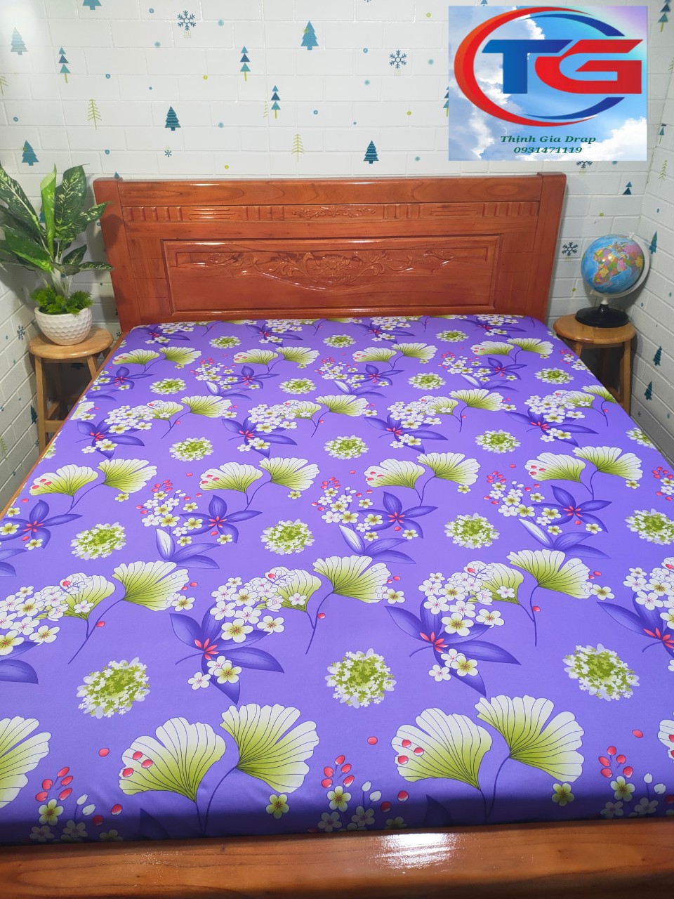 Drap lẻ thun Việt Nam(giao ngẫu nhiên màu gần giống mẫu)
