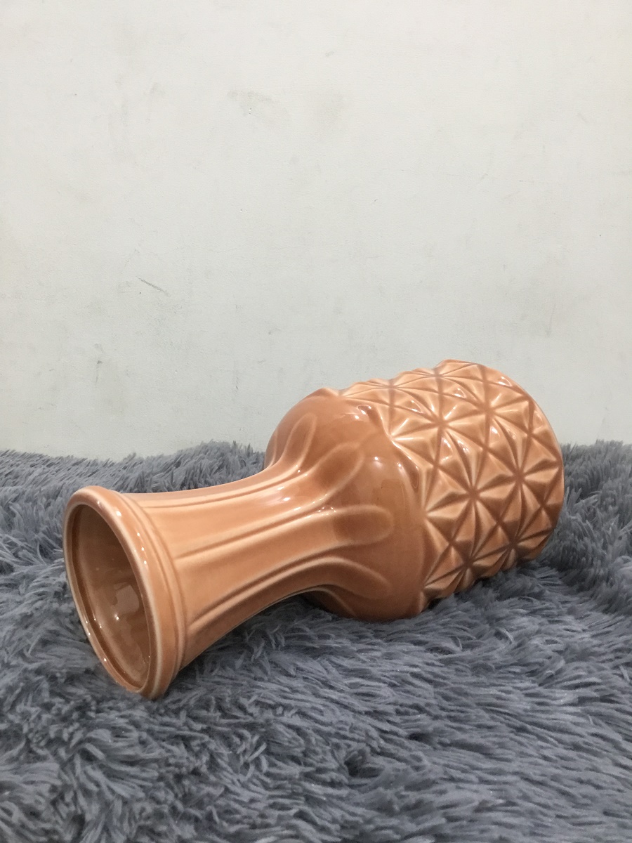 LỌ 3 BÔNG SỐ 1 - 25 CM - GỐM SỨ BÁT TRÀNG