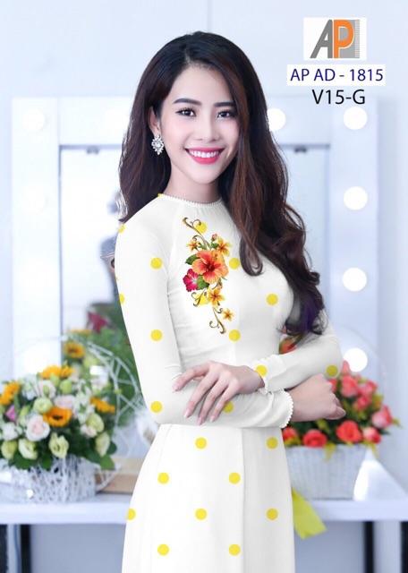 Vati áo dài chấm bi