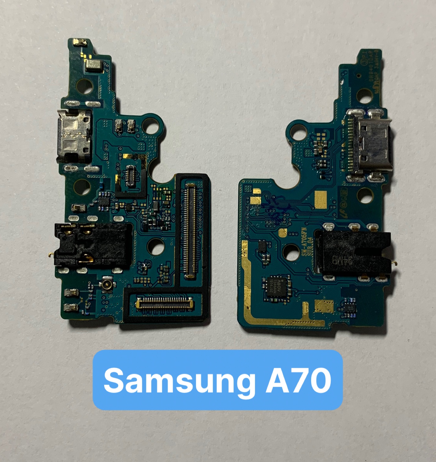 Cụm bo sạc samsung A70 hàng zin
