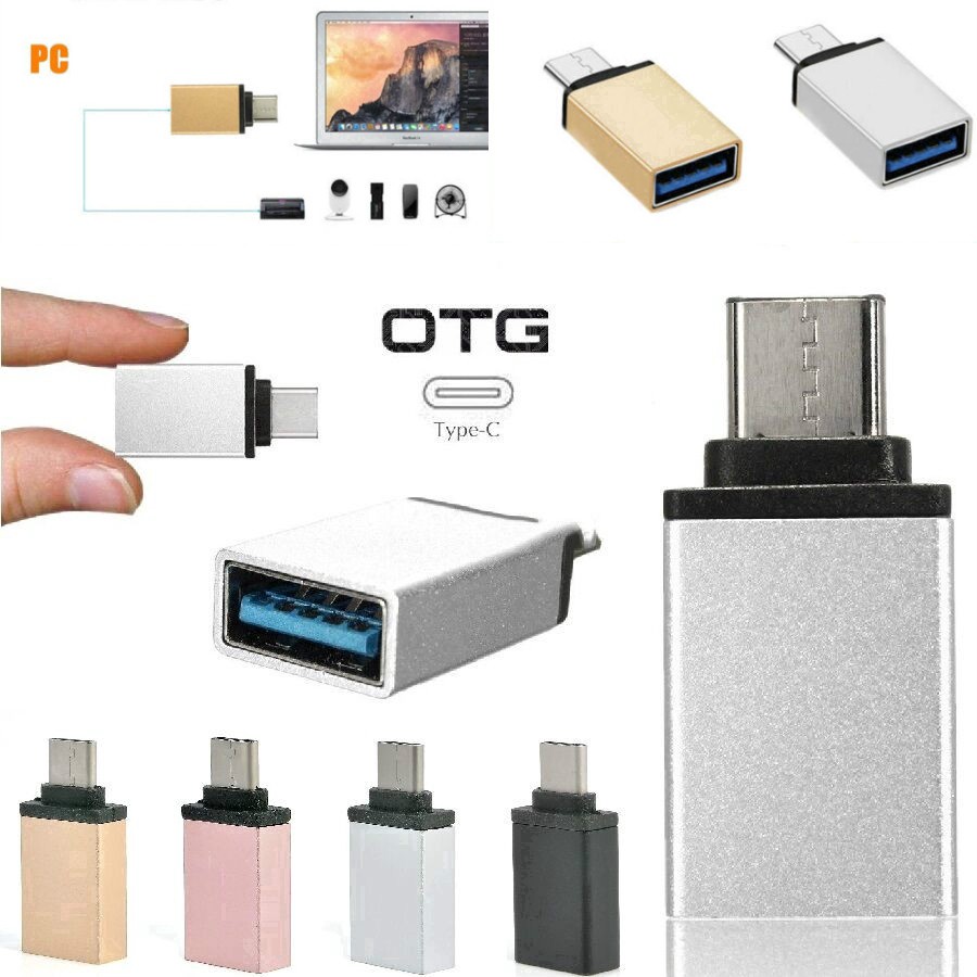 Adapter Chuyển Đổi USB-C Type-C Sang USB (Loại Đẹp) - OTG030