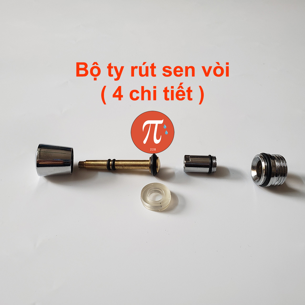 Bộ Núm Ty Rút Sen Tắm Nóng Lạnh Gật Gù