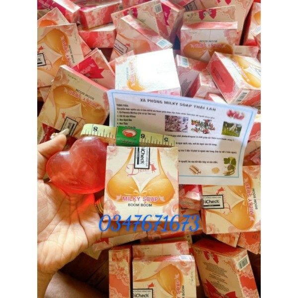 Xà Phòng Tăng Vòng 1 Milky Soap Thái Lan nhập khẩu